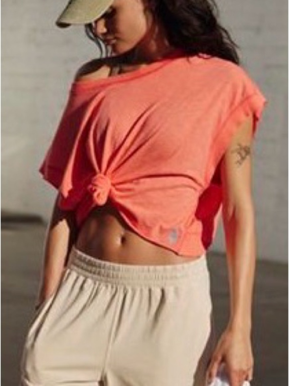 FP Movement My Time Tee - Orange Short Sleeve Top
